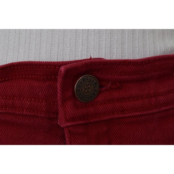 Vintage 90s Red Cotton/lycra Jeans size‎ 10 | 32 waist - Picture 6 of 10